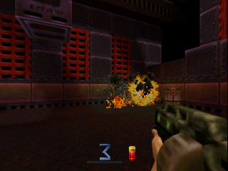Quake II (USA) In game screenshot